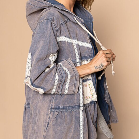 POL Heirloom Stitch Jacket NEW Size Various - Picture 9 of 11